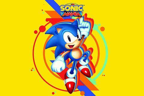 Poster Sonic Mania - Games