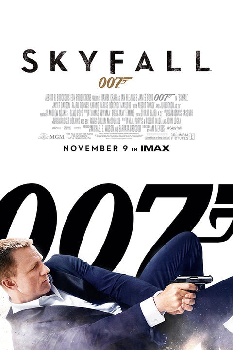Poster 007 - Operação Skyfall - Filmes
