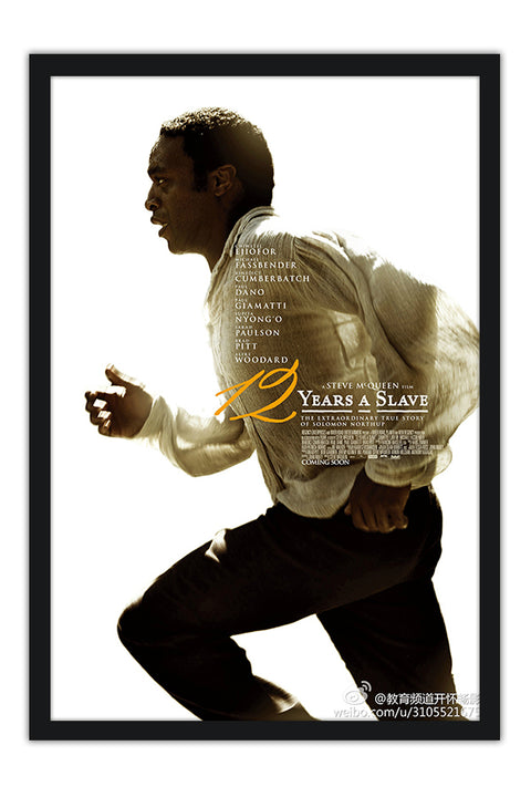 Poster 12 Anos de Escravidão - Filmes