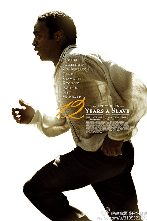 Poster 12 Anos de Escravidão - Filmes