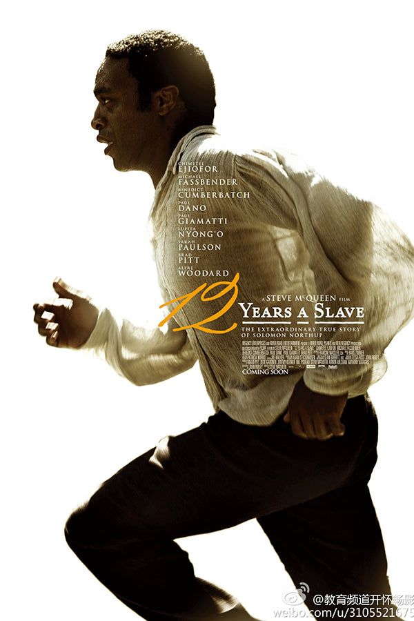 Poster 12 Anos de Escravidão - Filmes