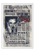 Poster  Taylor Swift - Reputation - Artistas Pop