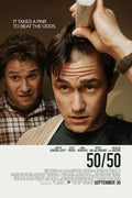 Poster 50/50 Fifty Fifty - Joseph Gordon-Levitt - Filmes