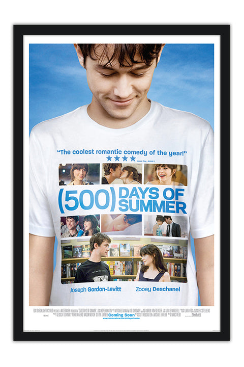 Poster 500 Dias Com Ela - Joseph Godon-Levitt - Romance - Filmes
