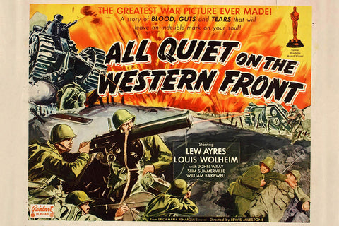 Poster All Quiet On The Western Front - Filmes