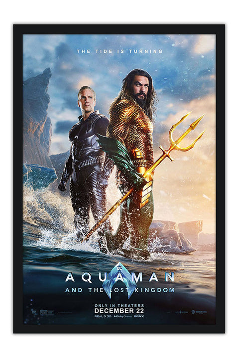 Poster Aquaman 2: O Reino Perdido - Jason Momoa - DC Comics - Filme