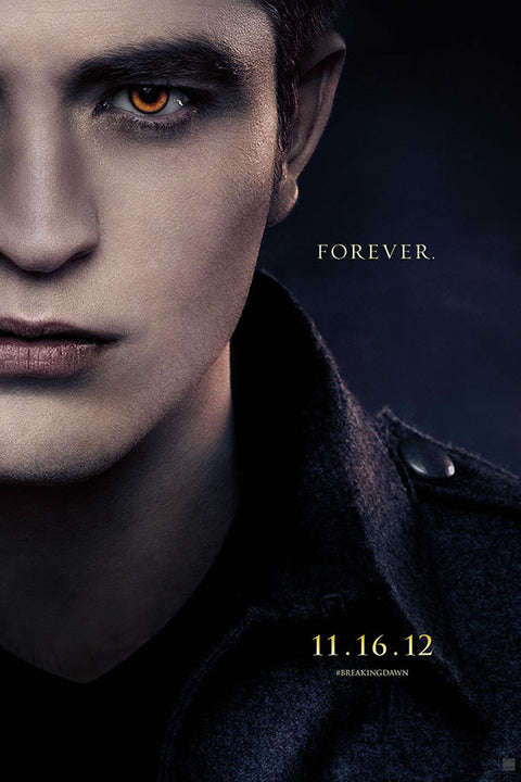 Poster Crepúsculo - Twilight - Robert Pattinson - Kristen Stewart - Filmes