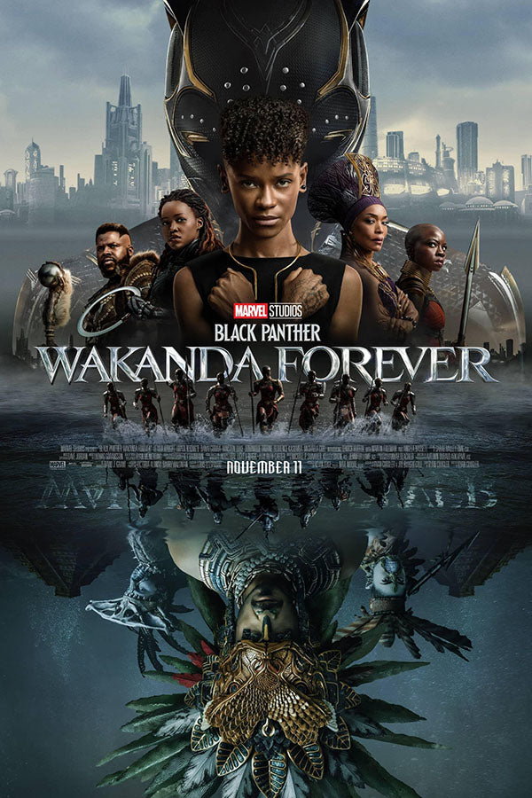 Poster Black Panther: Wakanda Forever - Pantera Negra: Wakanda Para Sempre - Marvel - Filmes