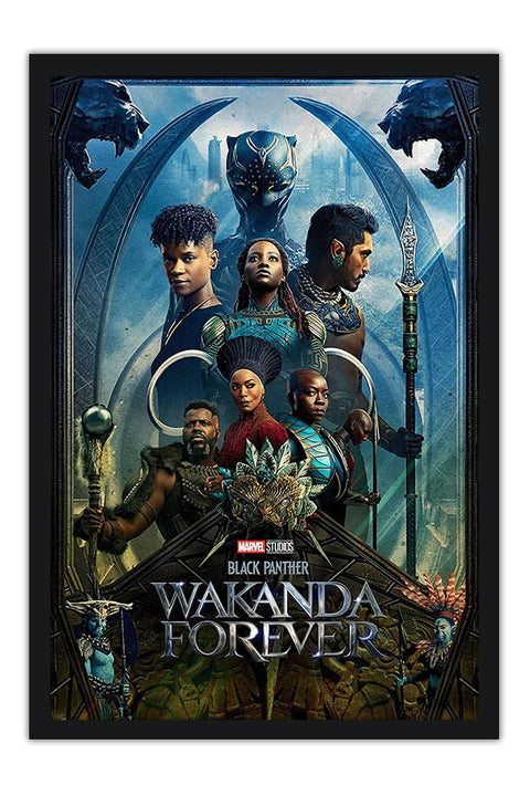 Poster Black Panther: Wakanda Forever - Pantera Negra: Wakanda Para Sempre - Marvel - Filmes