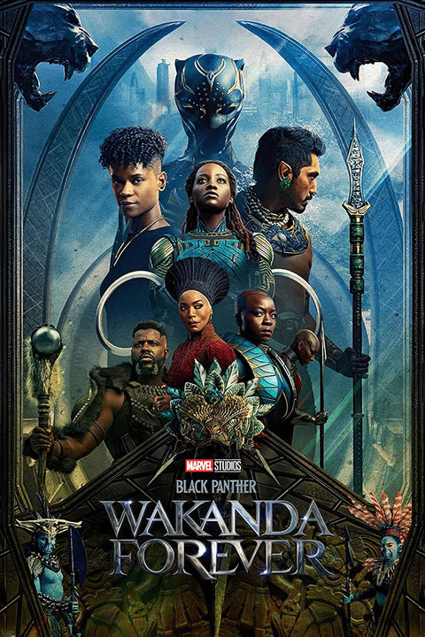 Poster Black Panther: Wakanda Forever - Pantera Negra: Wakanda Para Sempre - Marvel - Filmes
