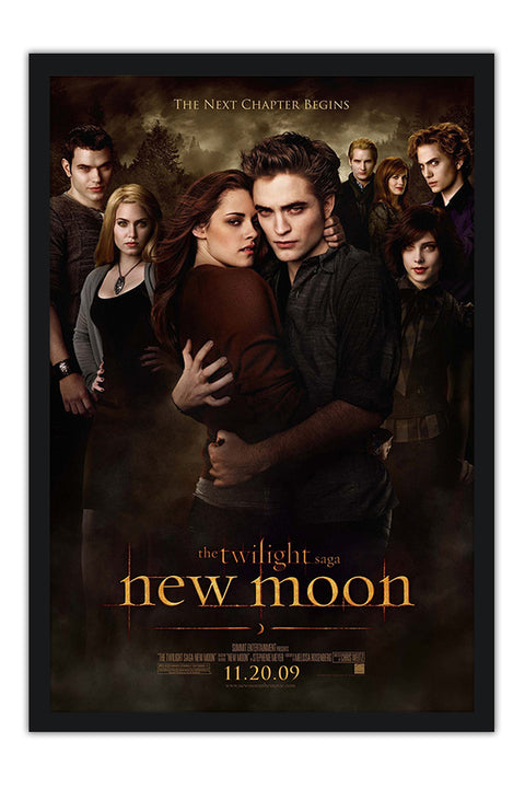 Poster Crepúsculo - Lua Nova - Robert Pattinson - Kristen Stewart - Filmes