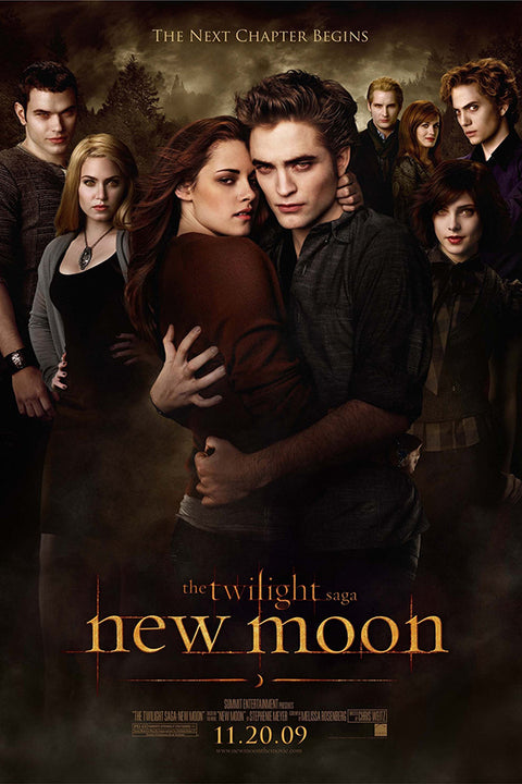 Poster Crepúsculo - Lua Nova - Robert Pattinson - Kristen Stewart - Filmes