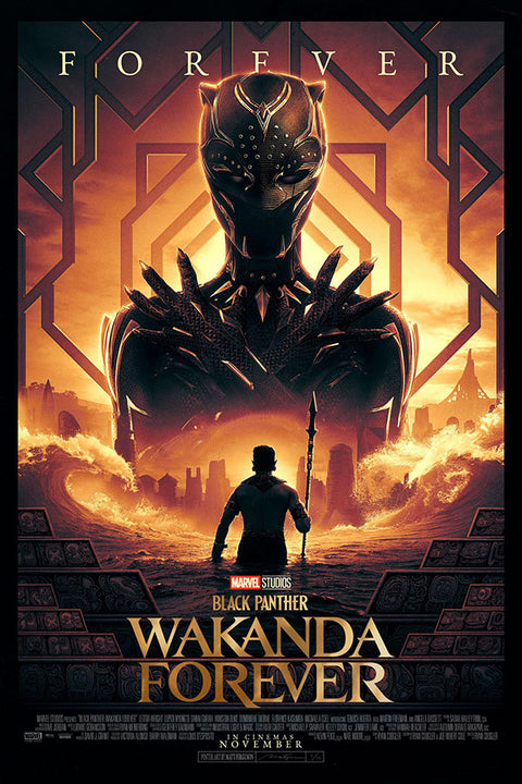 Poster Black Panther: Wakanda Forever - Pantera Negra: Wakanda Para Sempre - Marvel - Filmes
