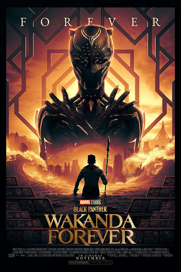Poster Black Panther: Wakanda Forever - Pantera Negra: Wakanda Para Sempre - Marvel - Filmes