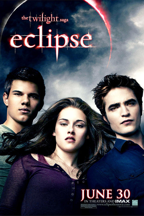 Poster Crepúsculo - Eclipse - Robert Pattinson - Kristen Stewart - Filmes