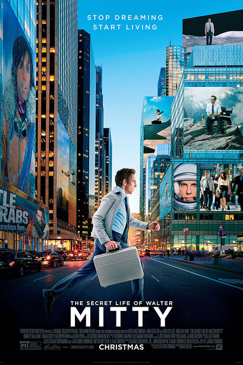 Poster A Vida Secreta de Walter Mitty - Filmes