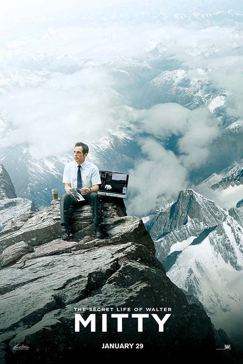 Poster A Vida Secreta de Walter Mitty - Filmes