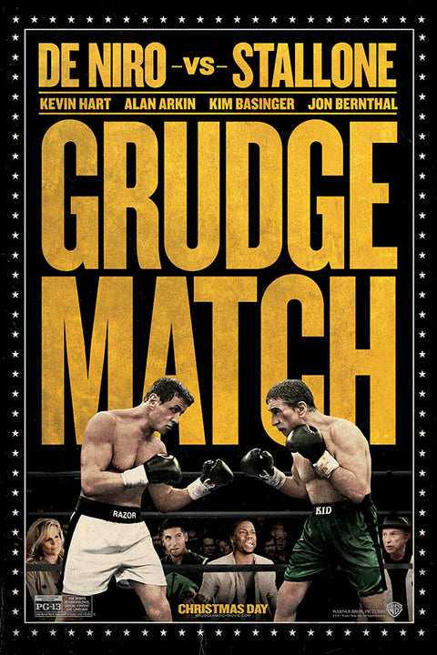 Poster Ajuste de Contas - Grudge Match - Stallone - Robert de Niro - Filmes