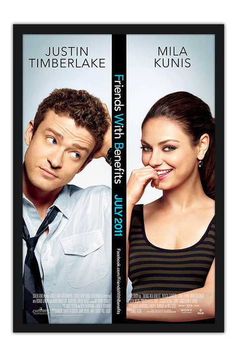 Poster Amizade Colorida - Friends with Benefits - Justin Timberlake - Mila Kunis - Filmes