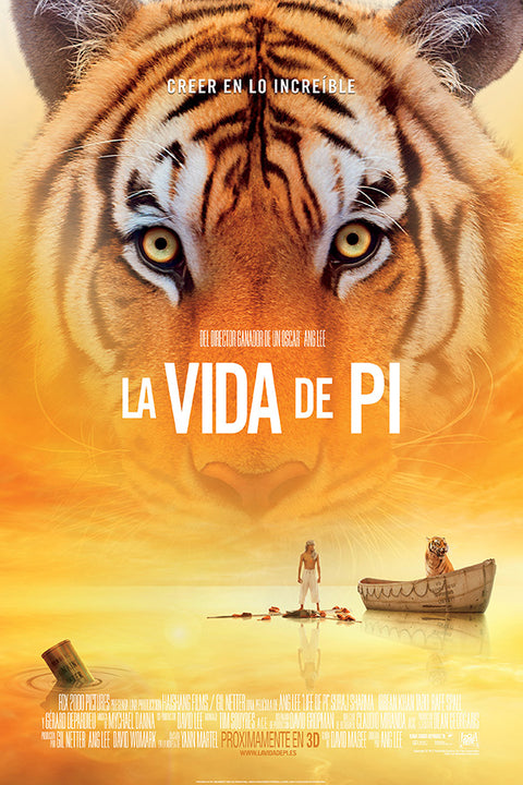Poster As Aventuras de Pi - Espanhol - Filmes