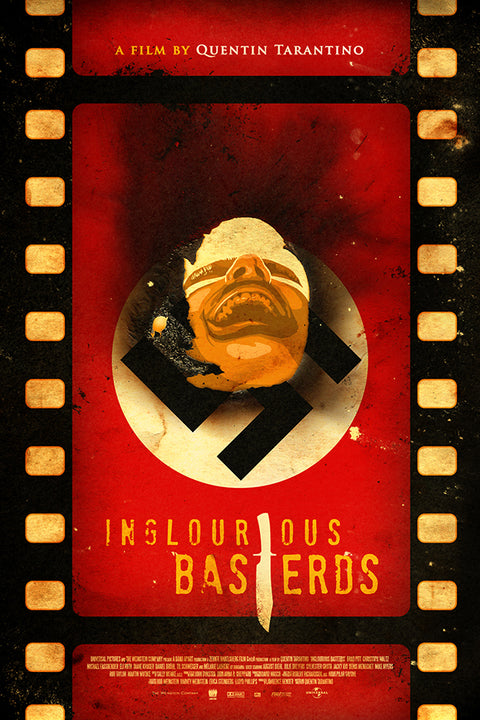 Poster Bastardos Inglórios - Inglorious Basterds - Tarantino - Filmes