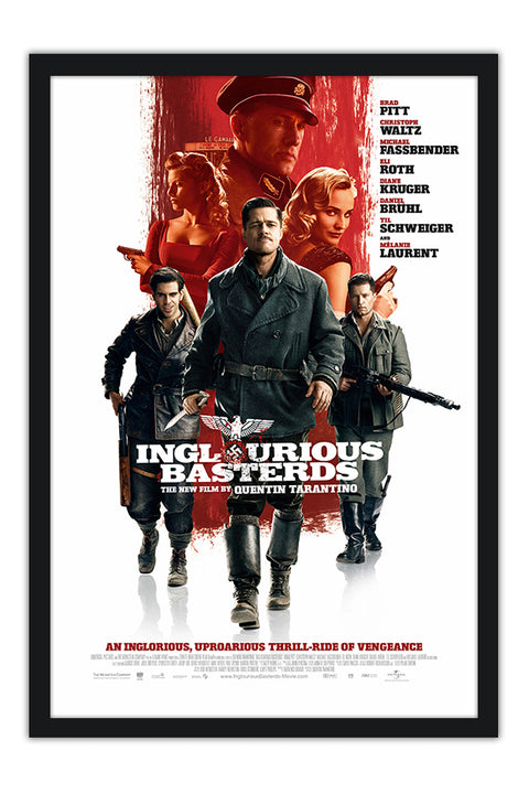 Poster  Bastardos Inglórios - Inglorious Basterds - Tarantino - Filmes
