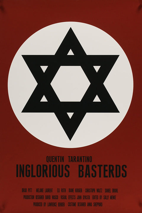 Poster Bastardos Inglórios - Inglorious Basterds - Tarantino - Filmes