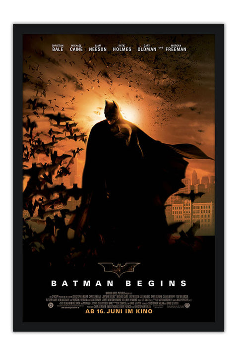 Poster Batman Begins - Christian Bale - Filmes