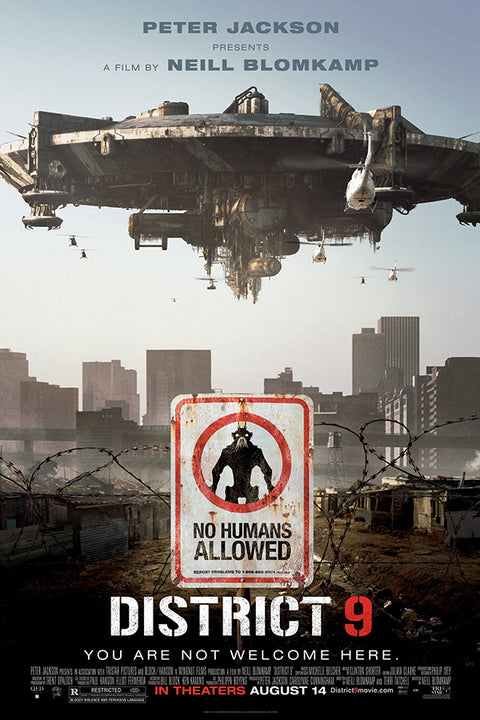 Poster Distrito 9 - District 9 - Filmes