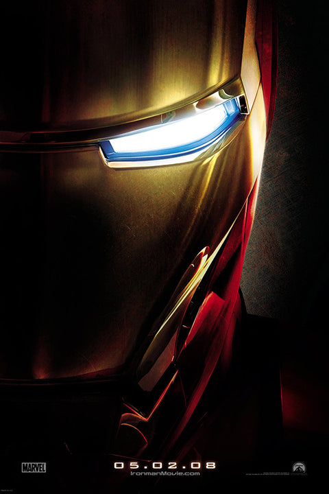 Poster  Homem de Ferro - Iron Man - Marvel - Filmes