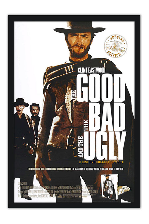 Poster The Good The Bad And The Ugly - Três Homens Em Conflito - Clint Eastwood - Western - Filmes
