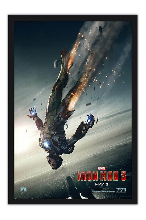 Poster Homem de Ferro 3 - Iron Man - Marvel - Filmes
