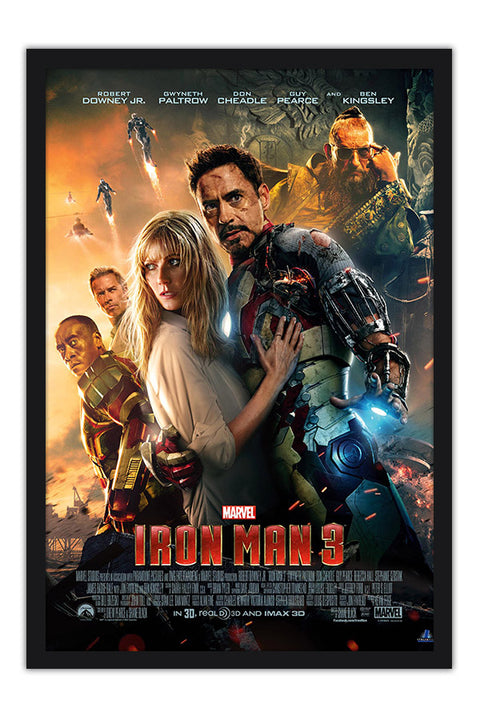Poster Homem de Ferro 3 - Iron Man - Marvel - Filmes