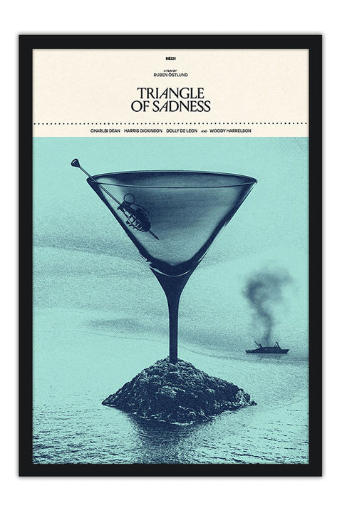Poster Triângulo da Tristeza - Triangle Of Sadness - Filmes