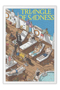 Poster Triângulo da Tristeza - Triangle Of Sadness - Filmes