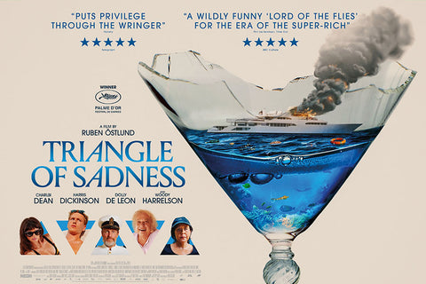 Poster Triângulo da Tristeza - Triangle Of Sadness - Filmes