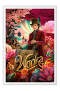 Poster Wonka - Musical - Timothee Chalamet - Filmes