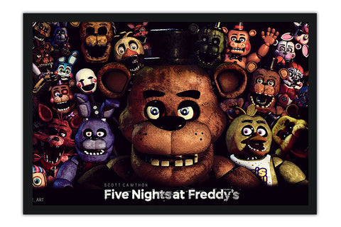 Poster Five Nights At Freddy's - FNAF - Games