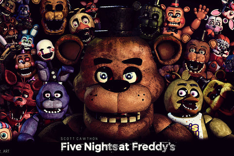 Poster Five Nights At Freddy's - FNAF - Games