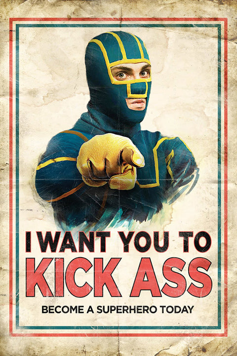 Poster Kick Ass - Quebrando Tudo - Filmes