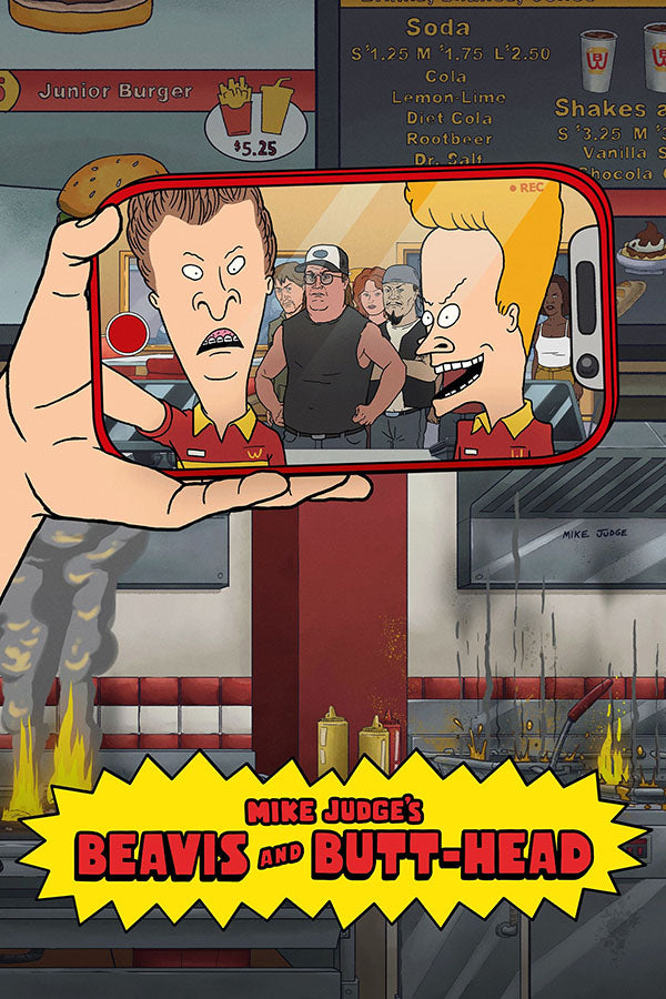 Poster Beavis e Butthead - Desenhos