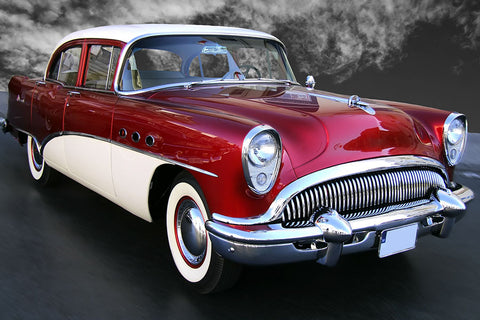 Poster Buick - 1950 - Carros Antigos