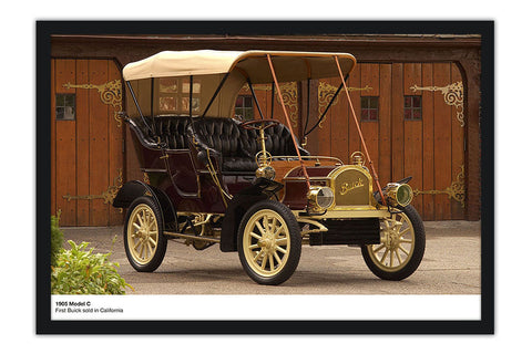 Poster Model C - 1950 - Carros Antigos