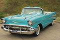 Poster Chevrolet Bel Air Convertible - Carros Antigos