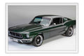 Poster Ford Mustang - Carros Antigos