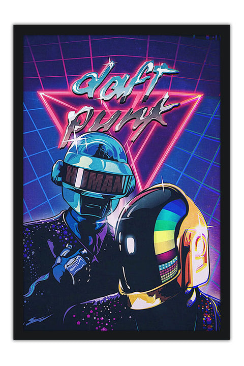 Poster Daft Punk - Artistas Pop