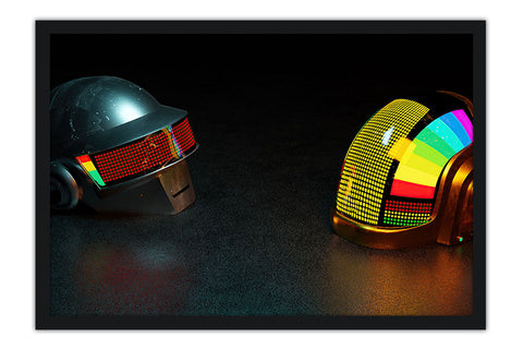 Poster Daft Punk - Artistas Pop