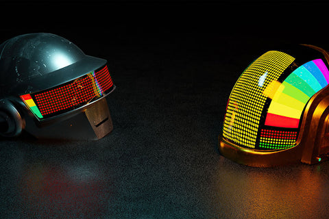 Poster Daft Punk - Artistas Pop