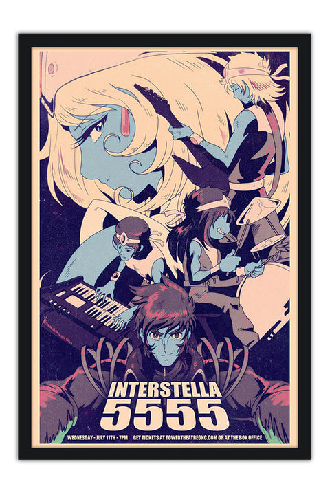 Poster  Daft Punk - Interstella 5555 - Artistas Pop