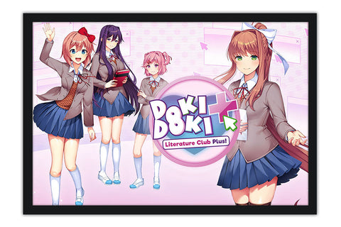 Poster Doki Doki Literature Club - Games